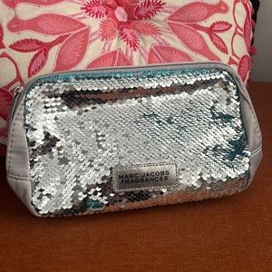 New without tag Marc Jacobs sequin cosmetic bag